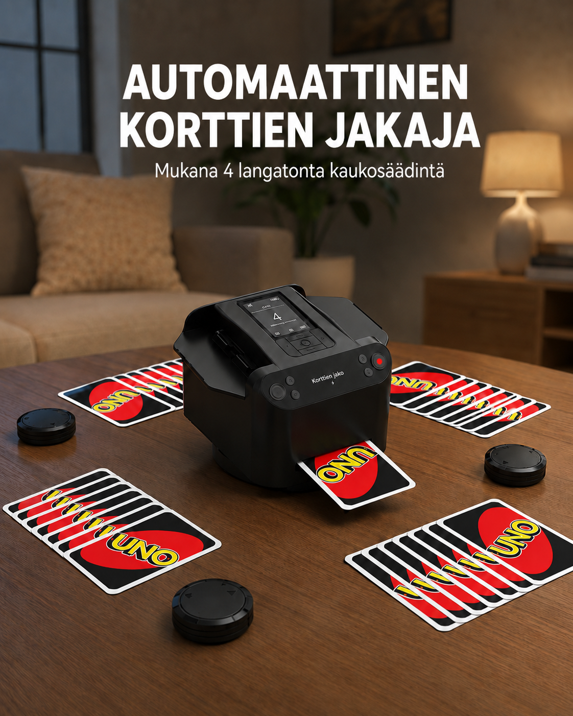 TableMate Automaattinen Korttien Jakaja Sekoitin
