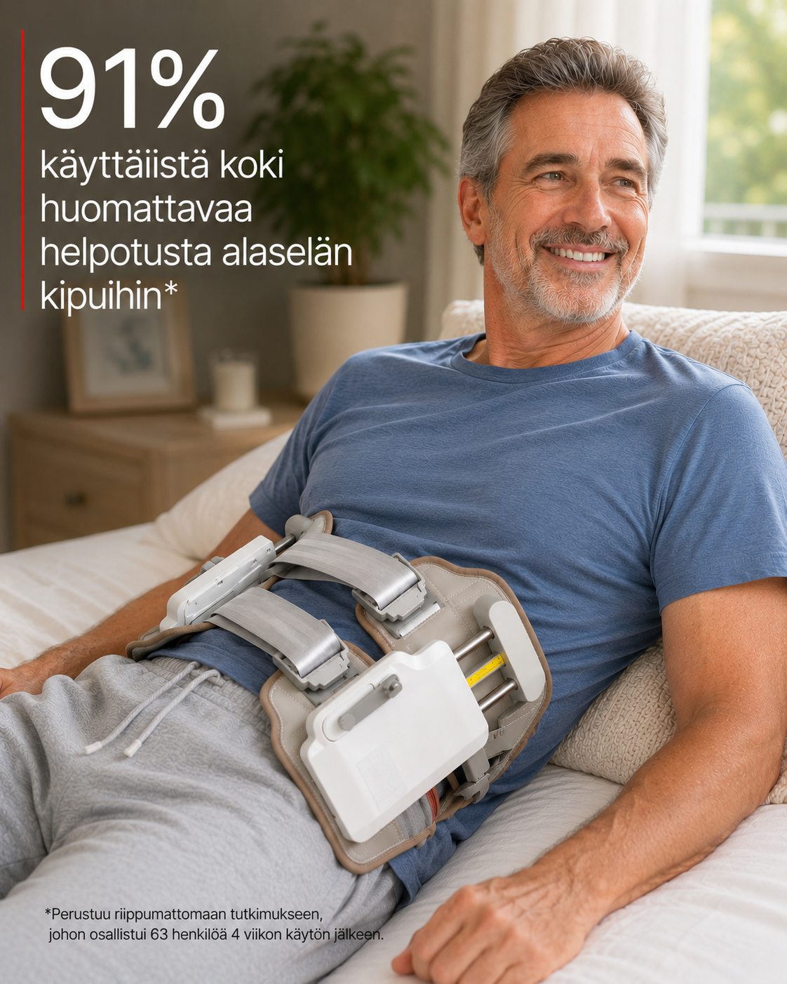 LumbaEase Selkähelpotusvyö