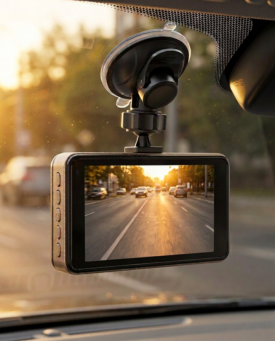 Dual-Dashcam Etu- ja Takaosa 1080P | Yönäkö, G-Sensori