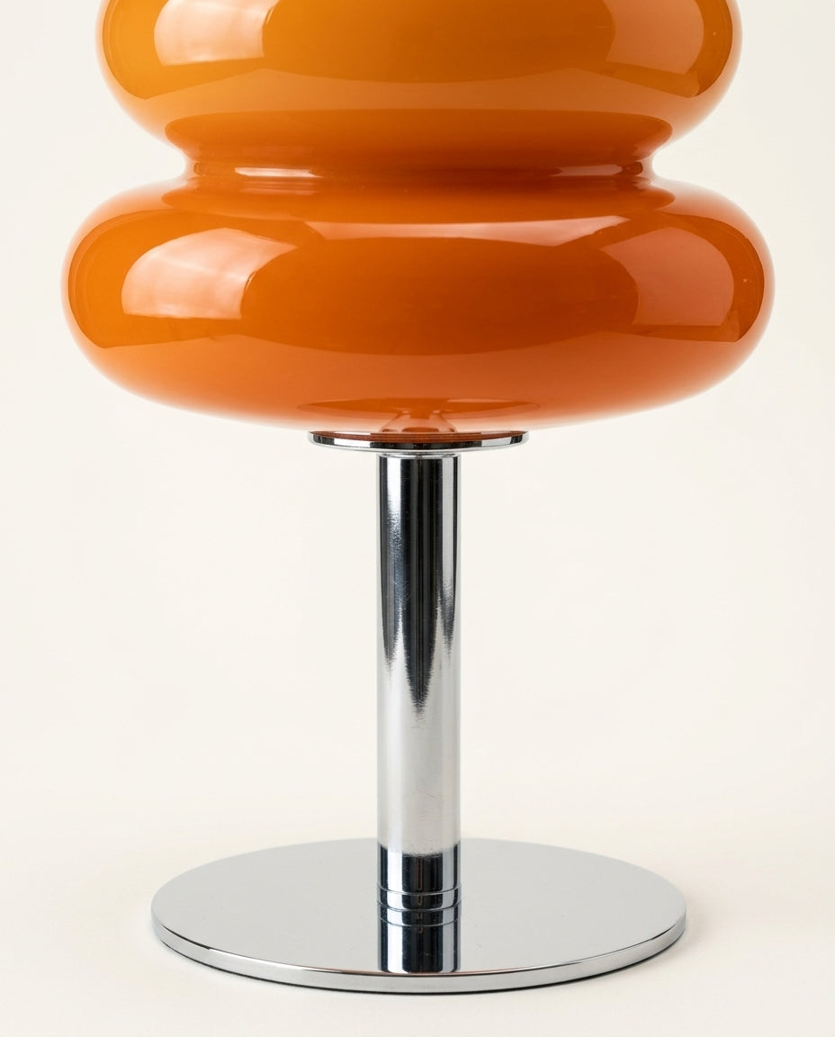 LED Bauhaus-pöytävalaisin | Retro-orb-hehku