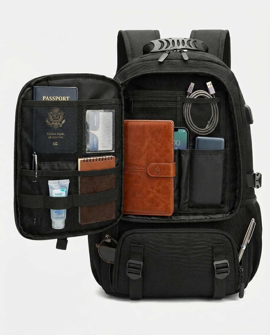 Laajennettava matkareput 60L – Venture Alto Backpack