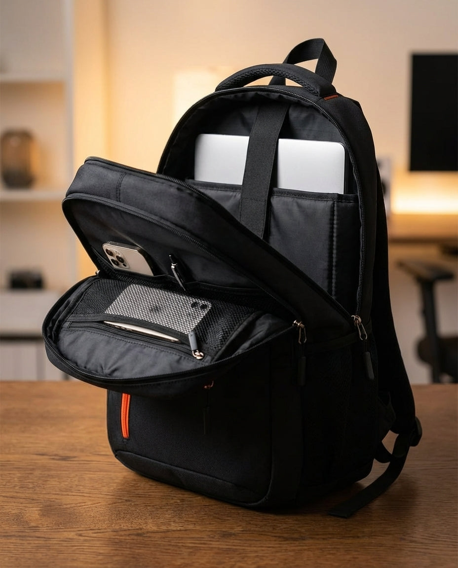 Vedenpitävä Oxford-reppu miehille – PeakGuard Pro