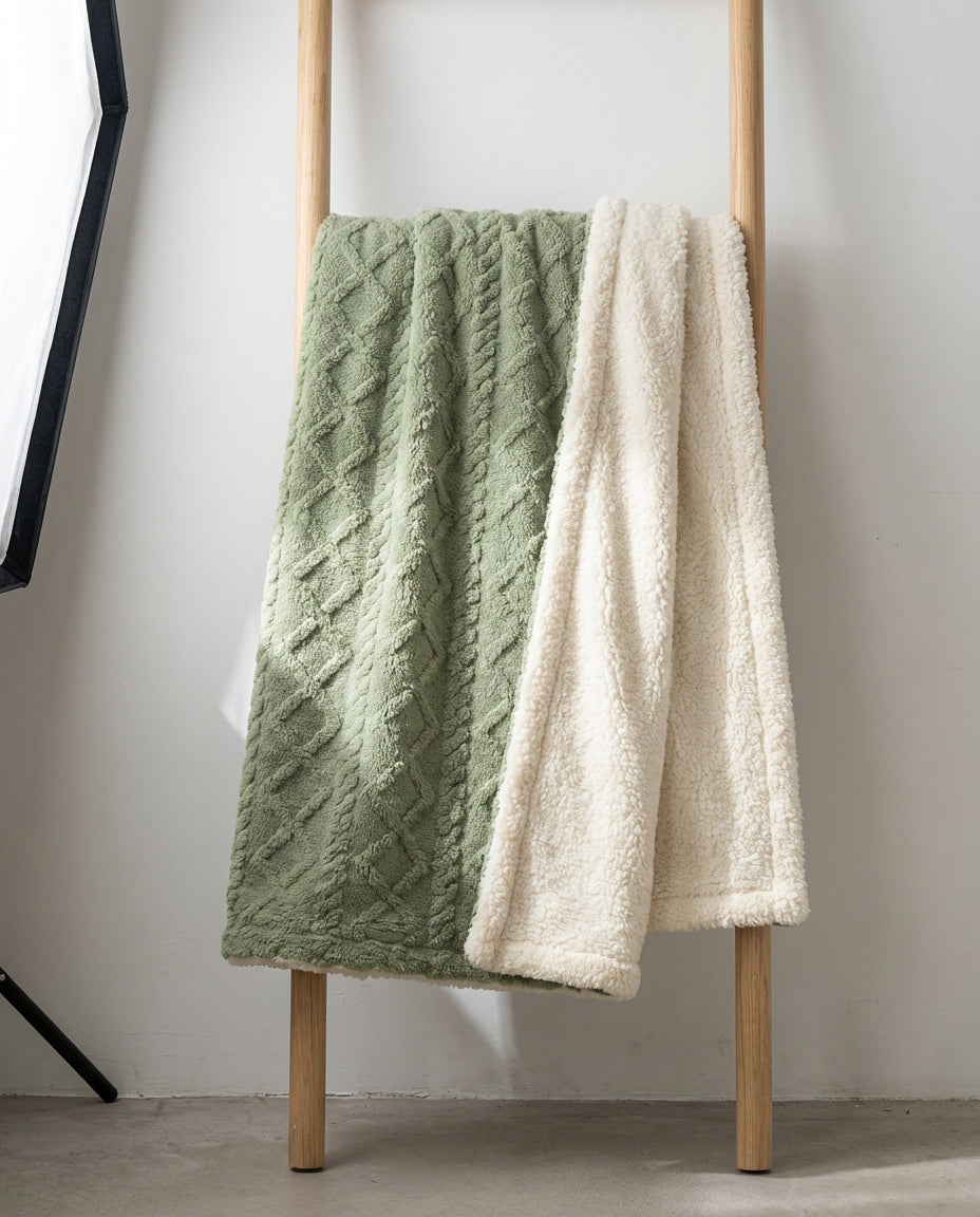Talvinen fleece-peitto – Ylellinen pehmopeitto | 5 kokoa