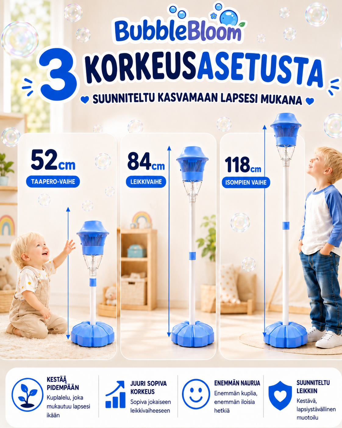 BubbleBloom Puutarhasauva