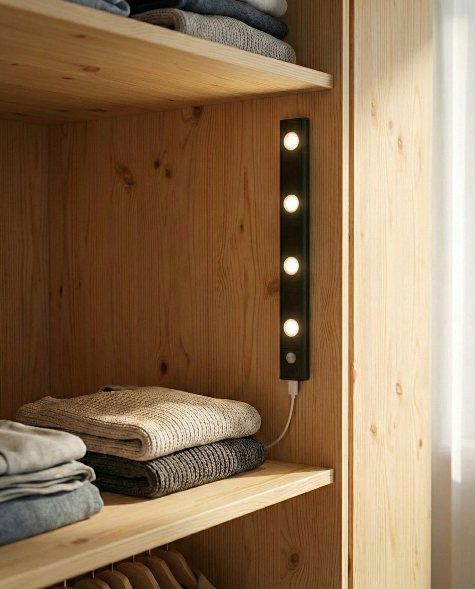 Langaton LED-valaisin liiketunnistimella | LumiStrip