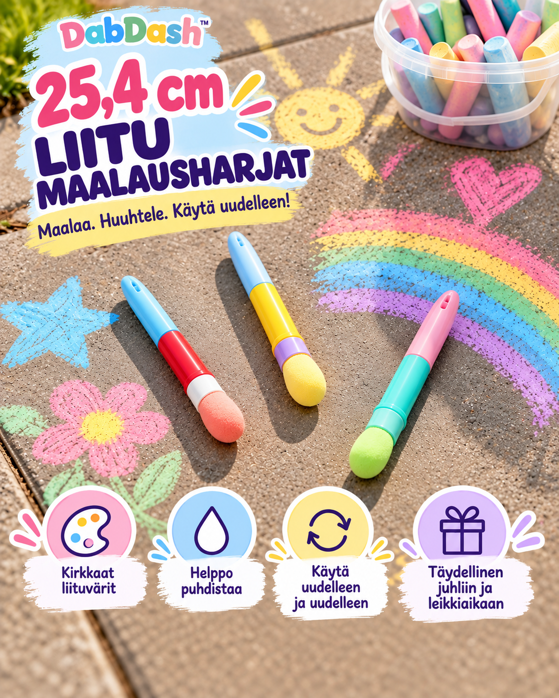 DabDash Katuliitumaalisiveltimet