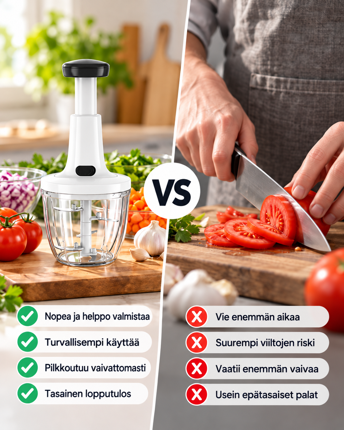 PressChef-käsisilppuri