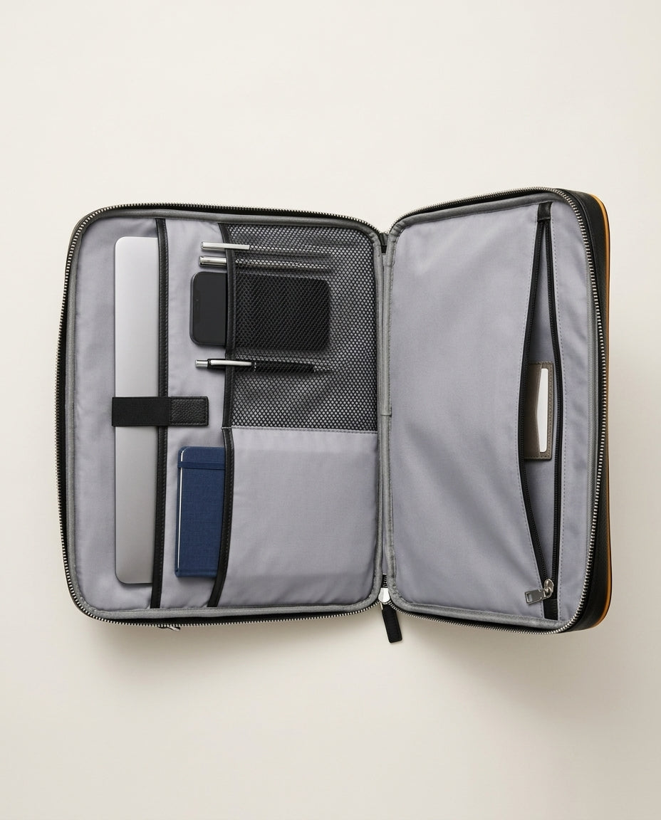 Nahkainen kannettavan laukku | Meridian Tote