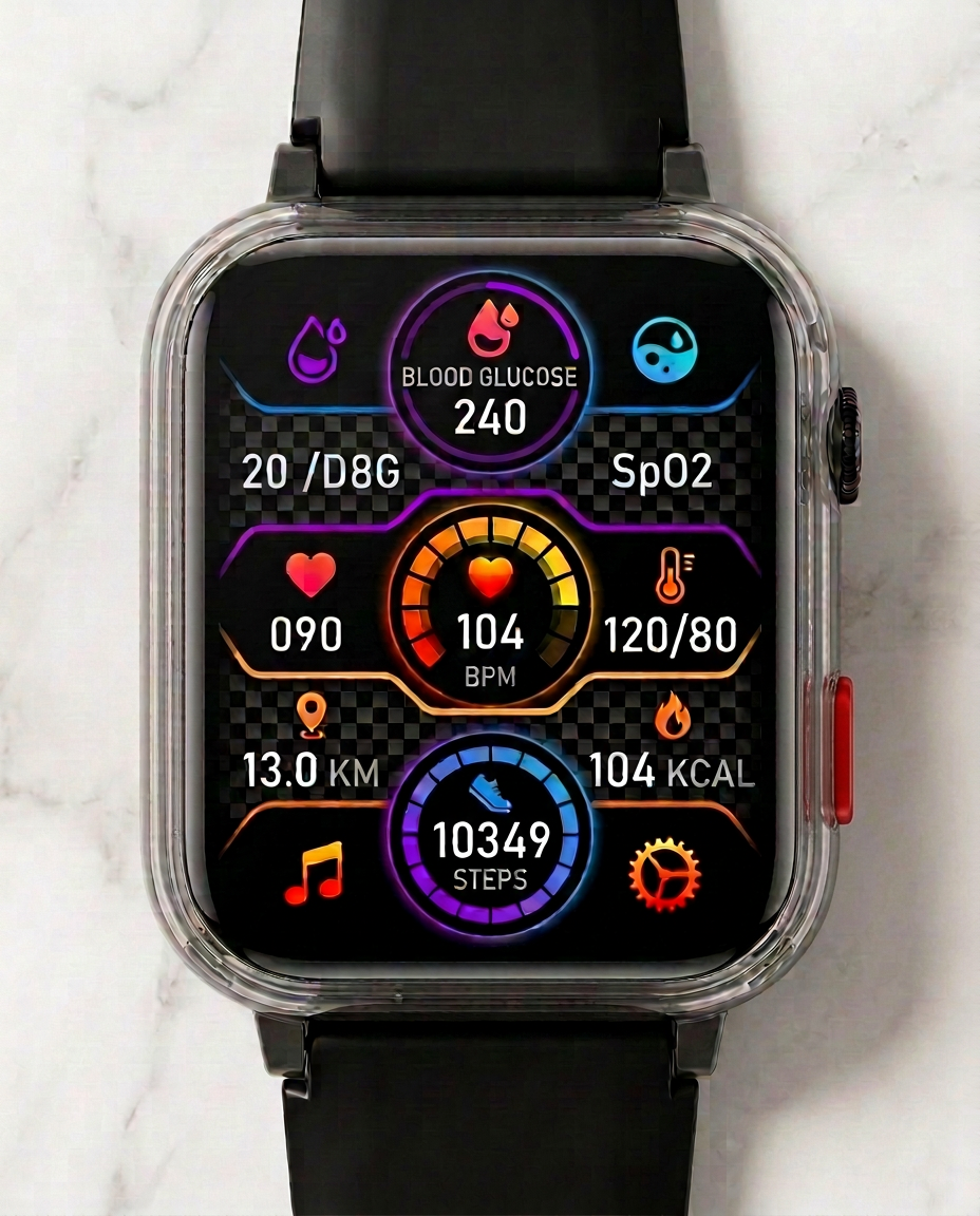 4G Älykello GPS SOS Verensokeri Terveys | ConnectCare Pro
