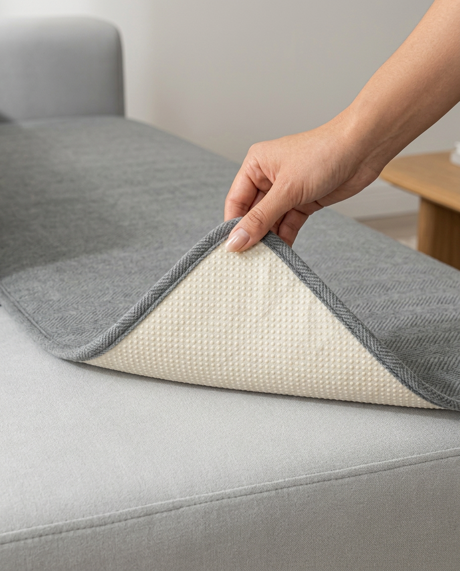 Liukumaton fleece-sohvanpäällinen | Sohvan suoja