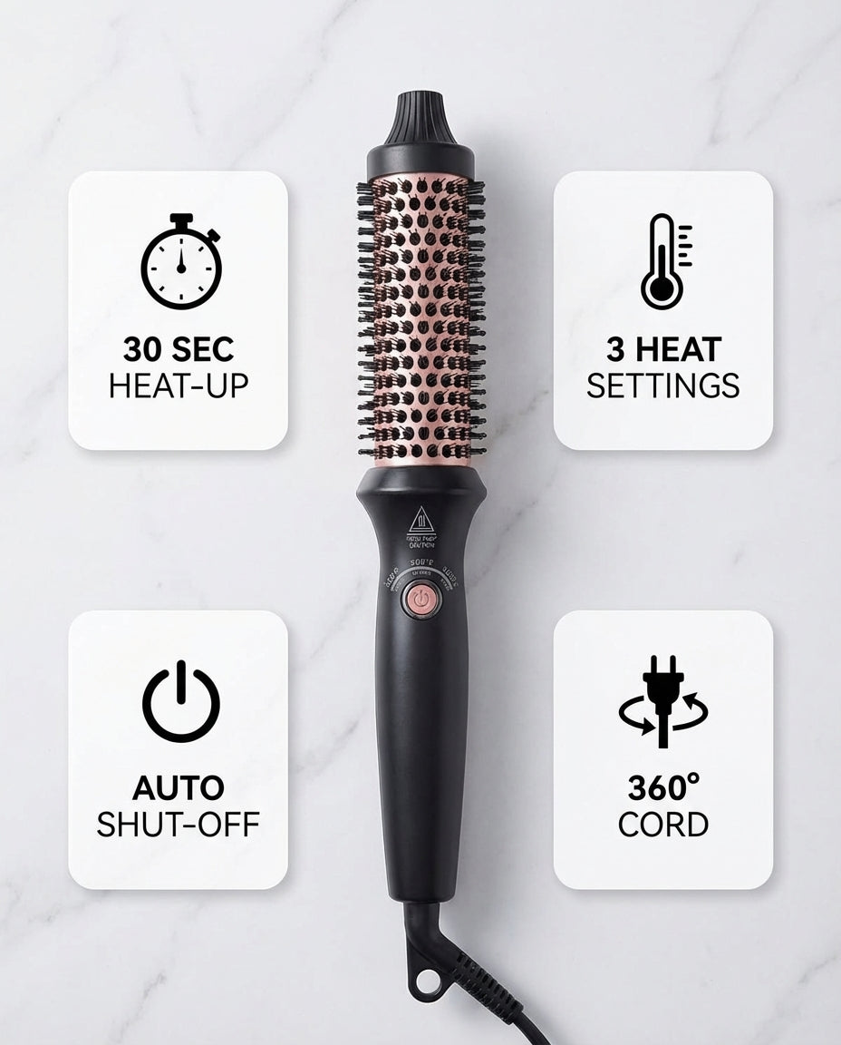 BlowoutPro | 3-in-1 Termaalimuotoiluharja