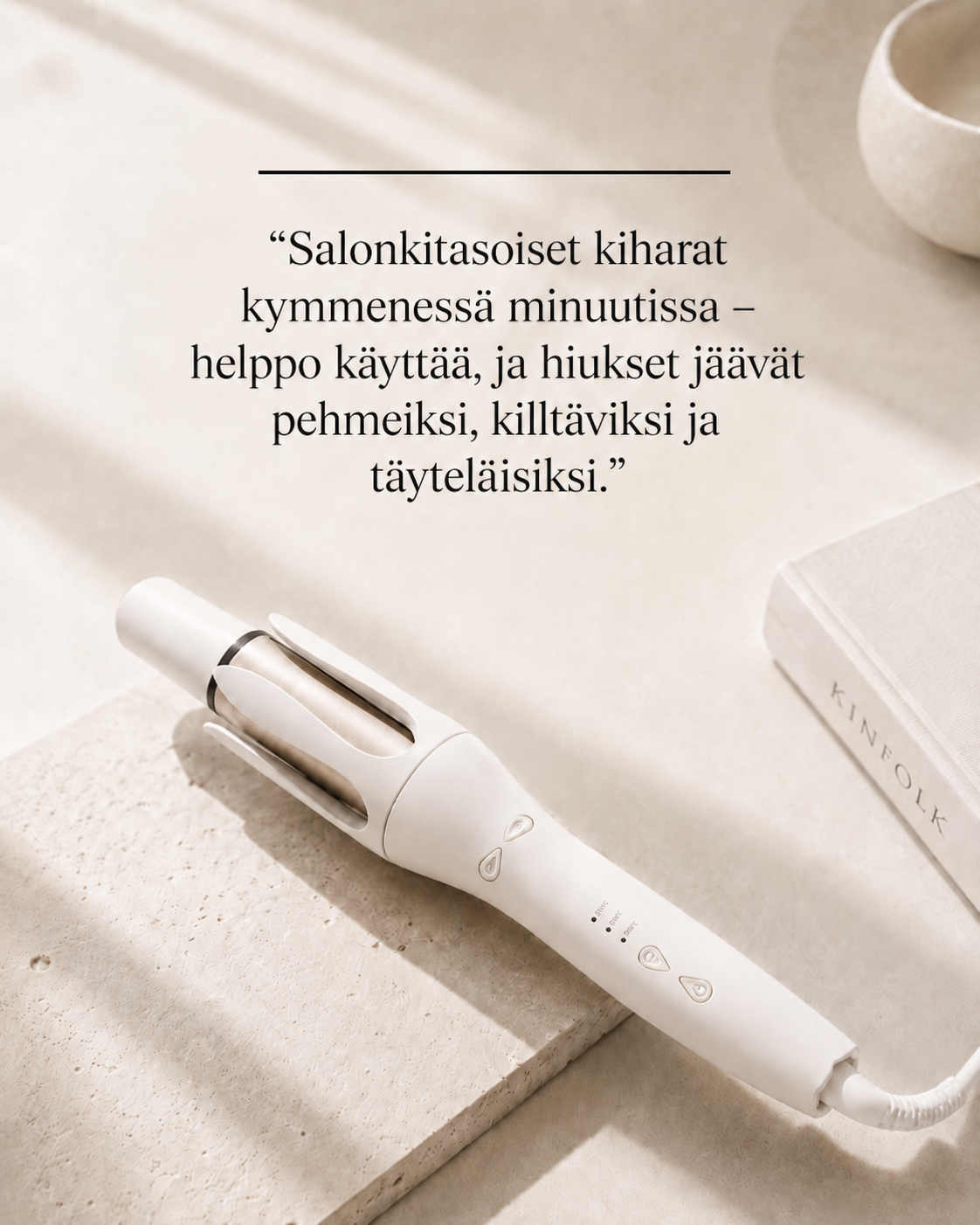 CurlEase Pro -muotoilusauva