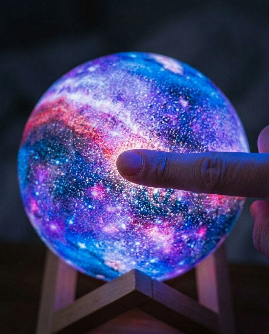 Galaxy-yölamppu kosketusohjauksella | Tähtikuvioitu yövalo