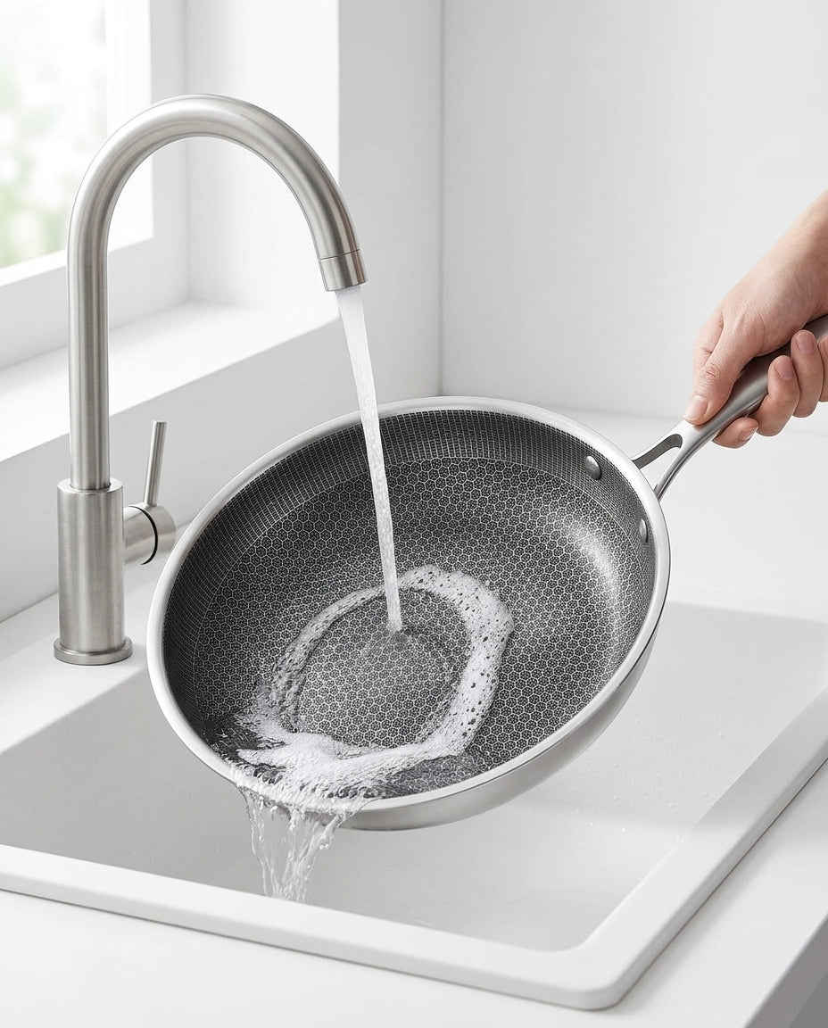 Ruostumaton Teräspannu Tarttumaton | PixelCook Pro 30cm