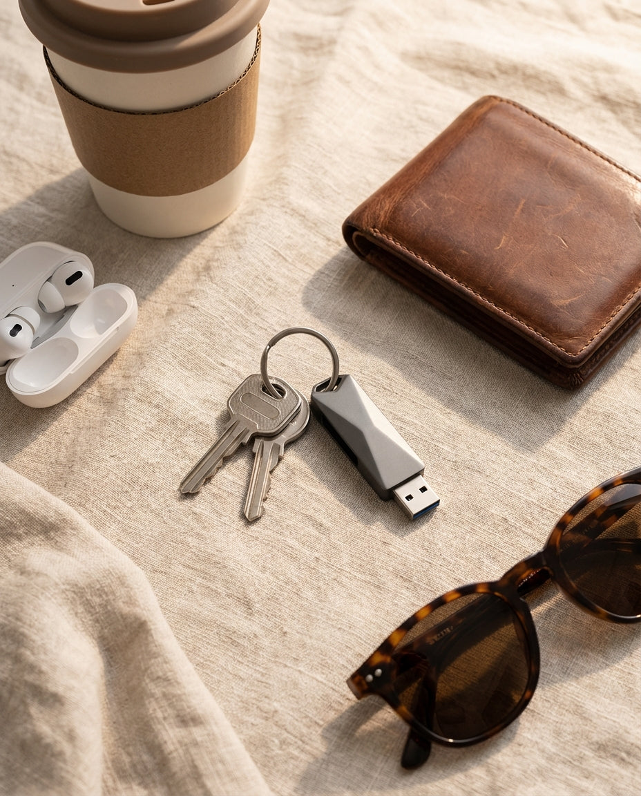 VaultDrive SwiftVault | USB-tikku — USB-C & USB-A
