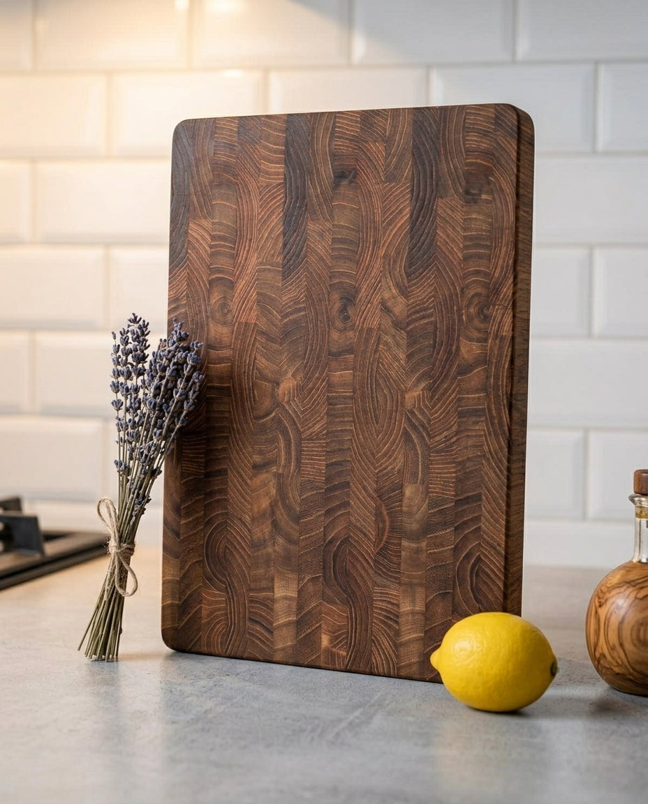 Puinen Leikkuulauta Päätypuusta | Precision Kitchen Block
