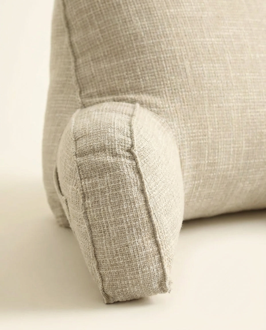 Selkänojatyyny käsinojilla ja niskatuella | Ergonominen tukityyny