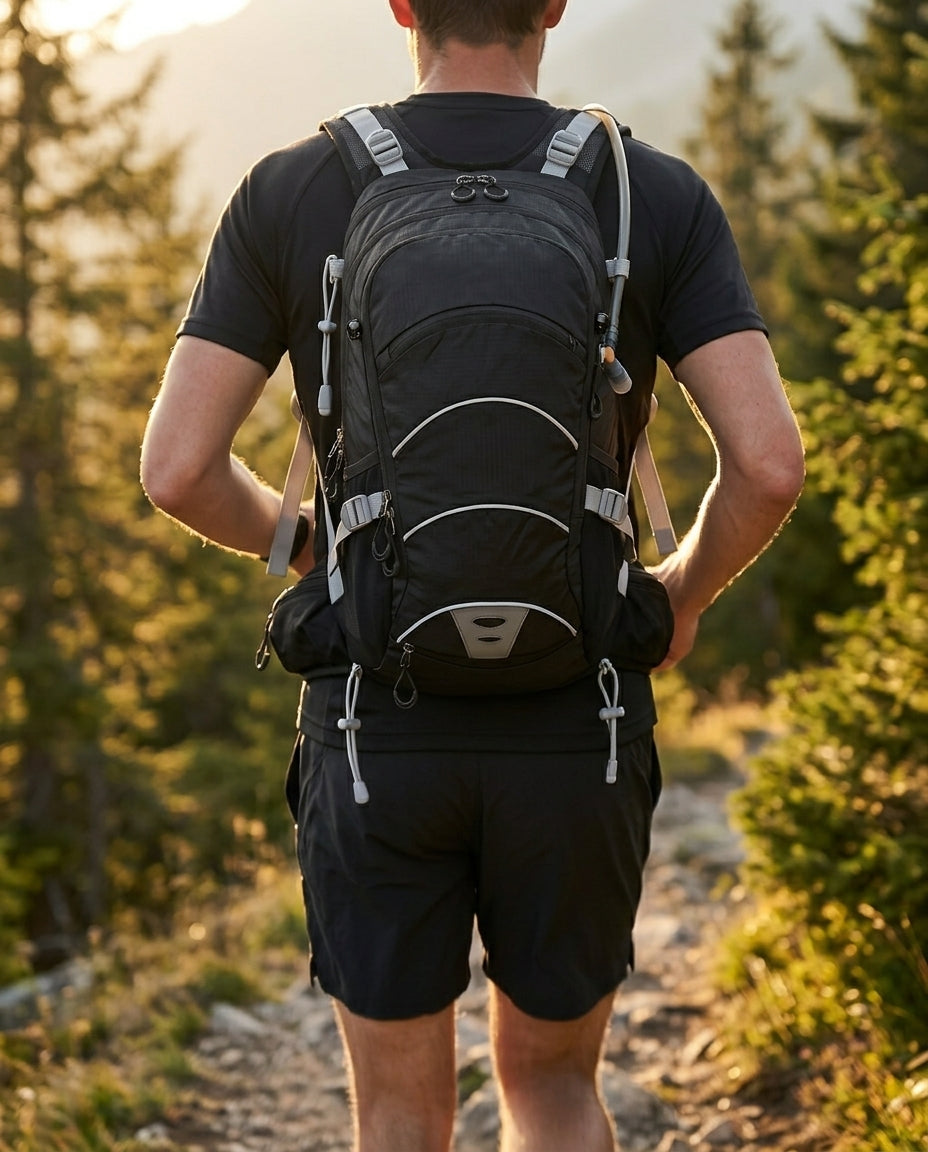 Vedenpitävä retkeilyreppu 20 L – TrailShield Pro