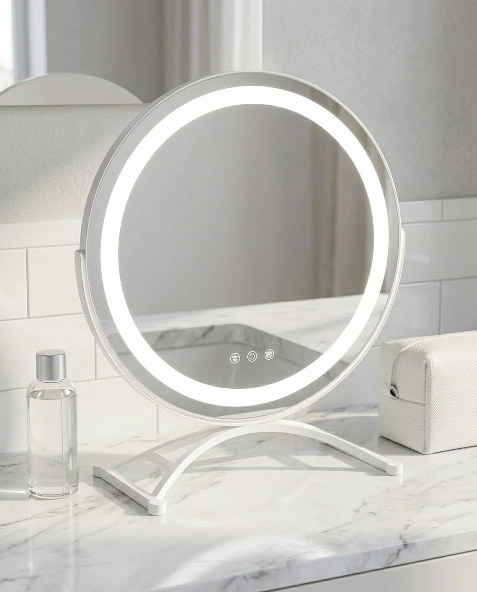 LED-meikkipeili kosketusohjaimella | Lumi Glow