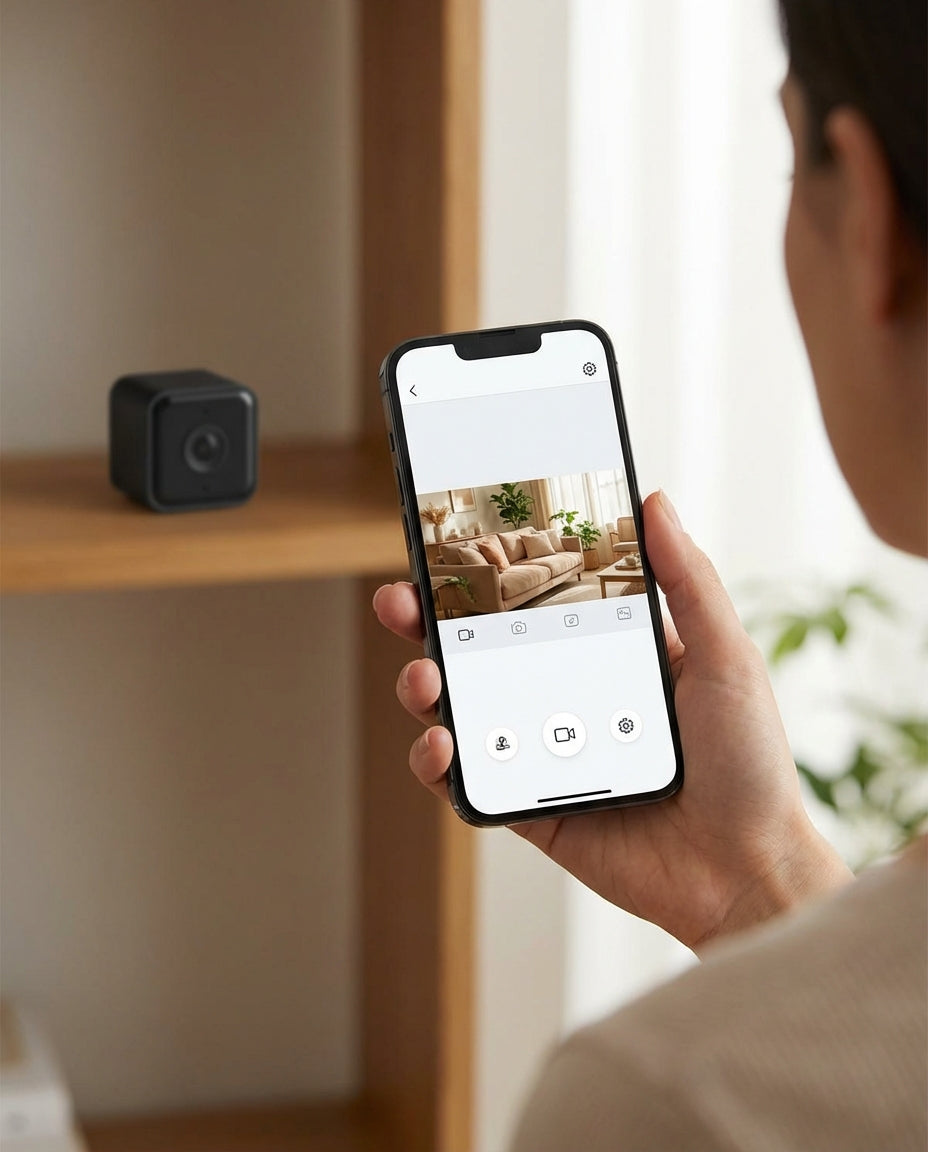 Mini WiFi-turvakamera 1080P – Langaton & Säänkestävä