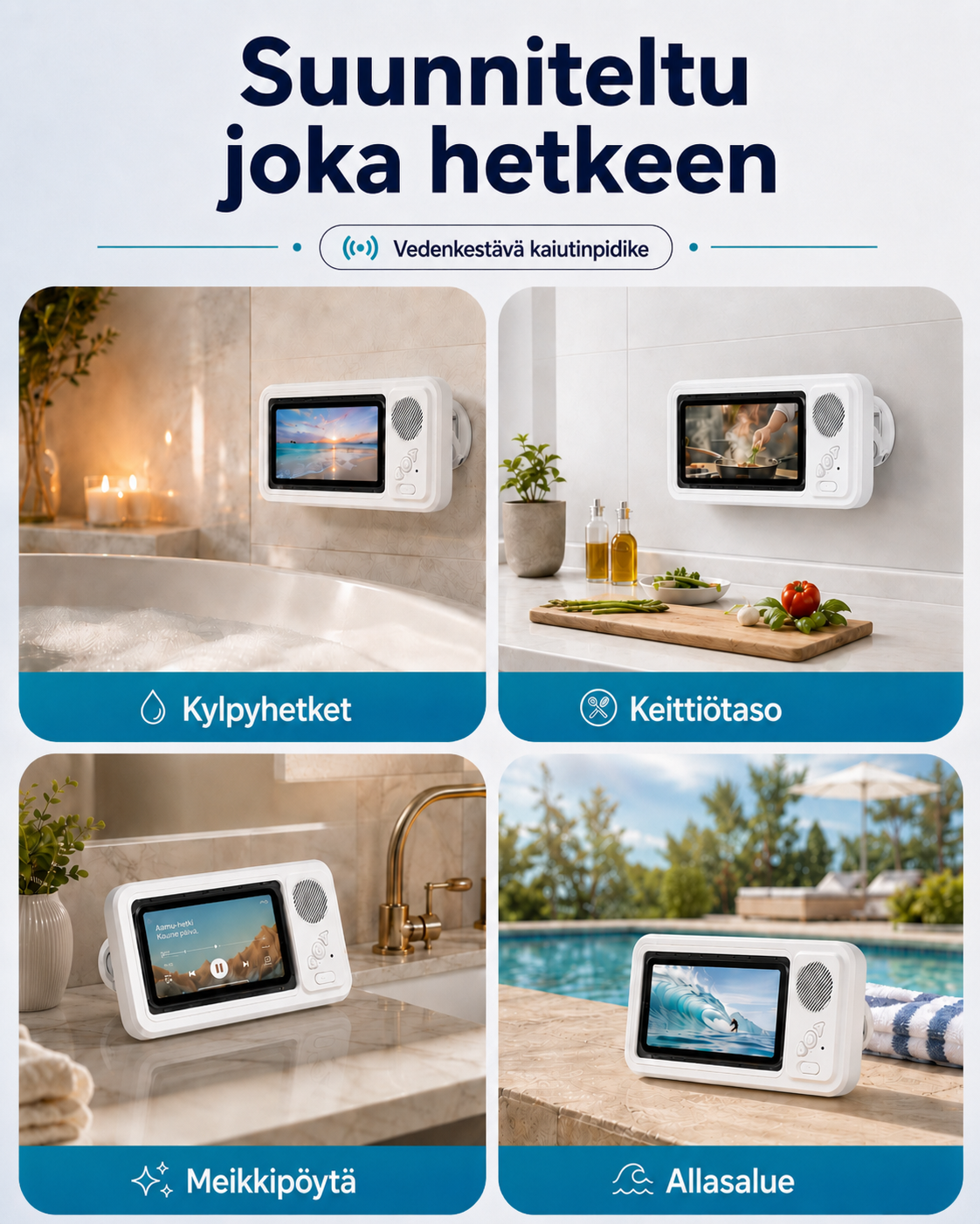 HydroCast Suihkupuhelinteline