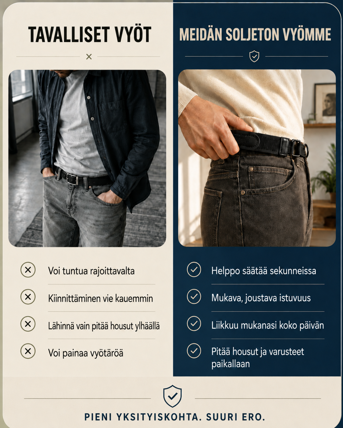 GlideFit – soljeton vyö