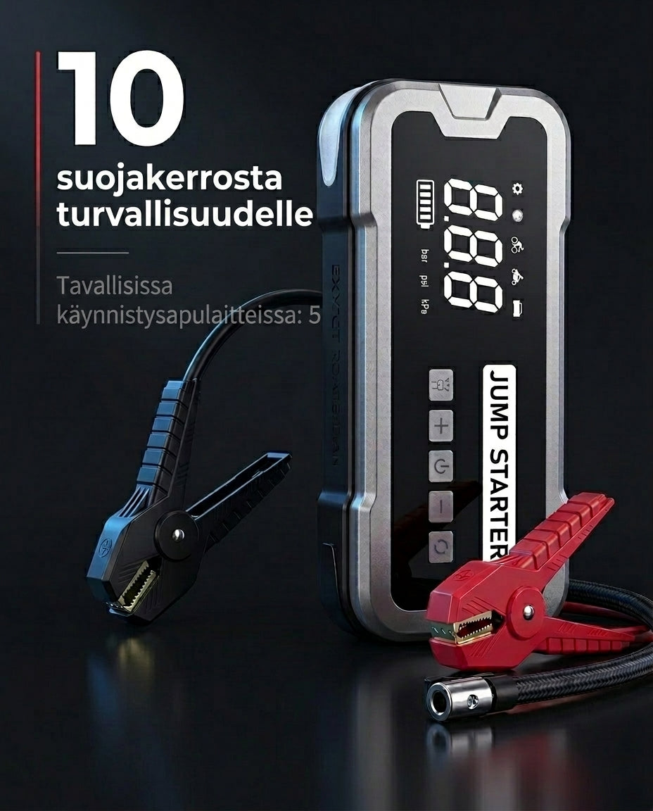 RoadGuardian 4-in-1 Hätävirtalähde
