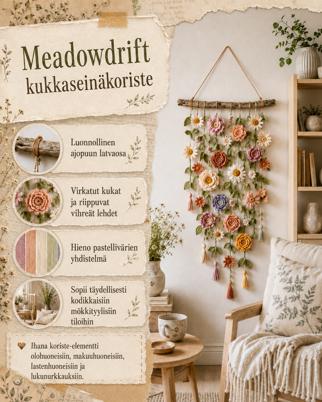 Meadowdrift kukkaseinäkoriste
