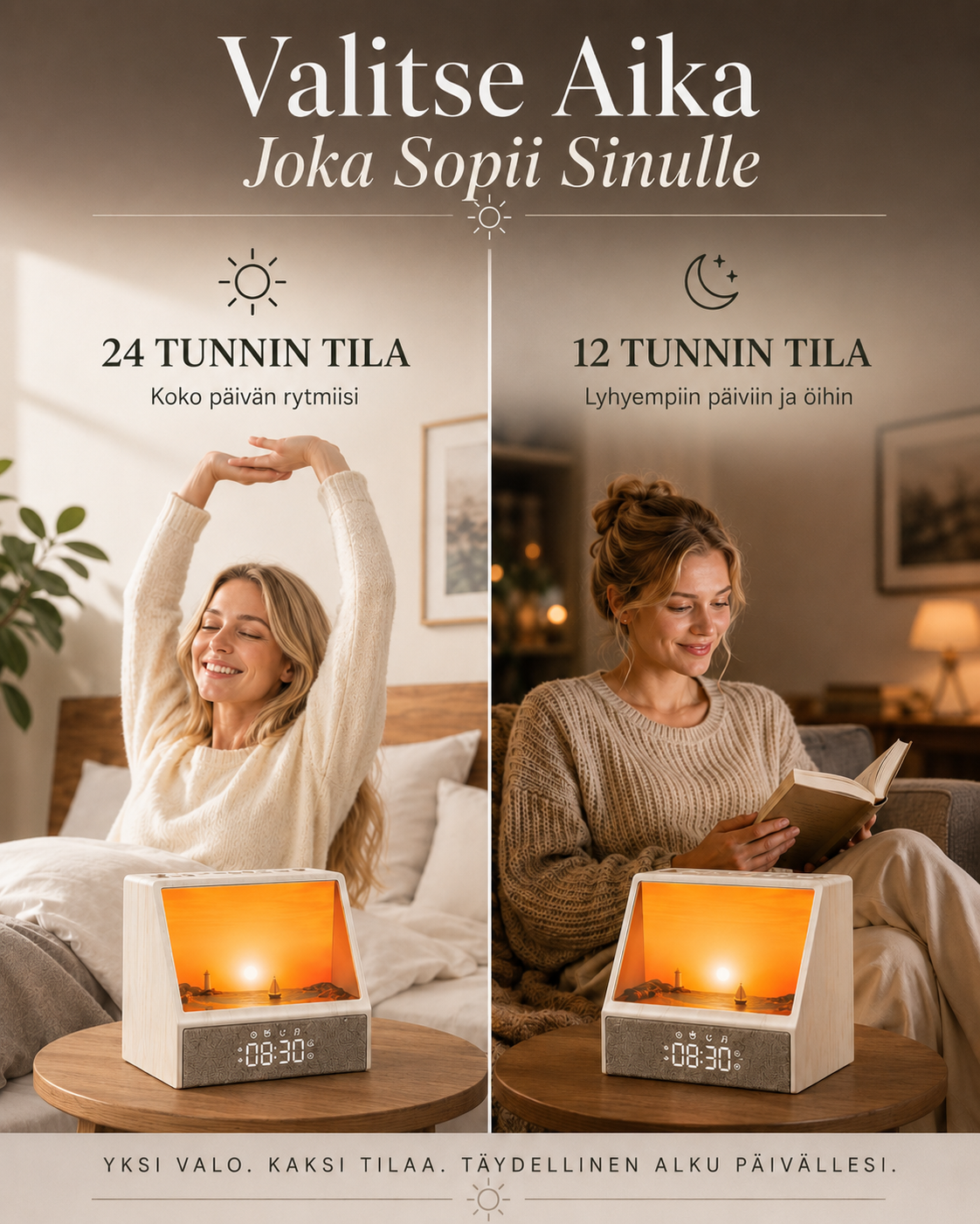 LumaWake Aamunkoiton Herätysvalo