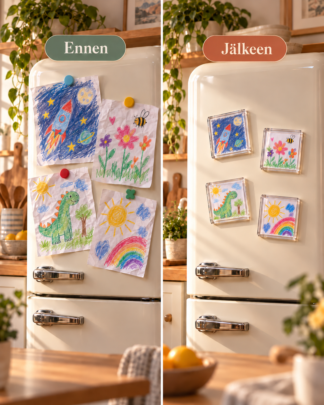 KeepFrame DIY-valokuvamagneettisarja