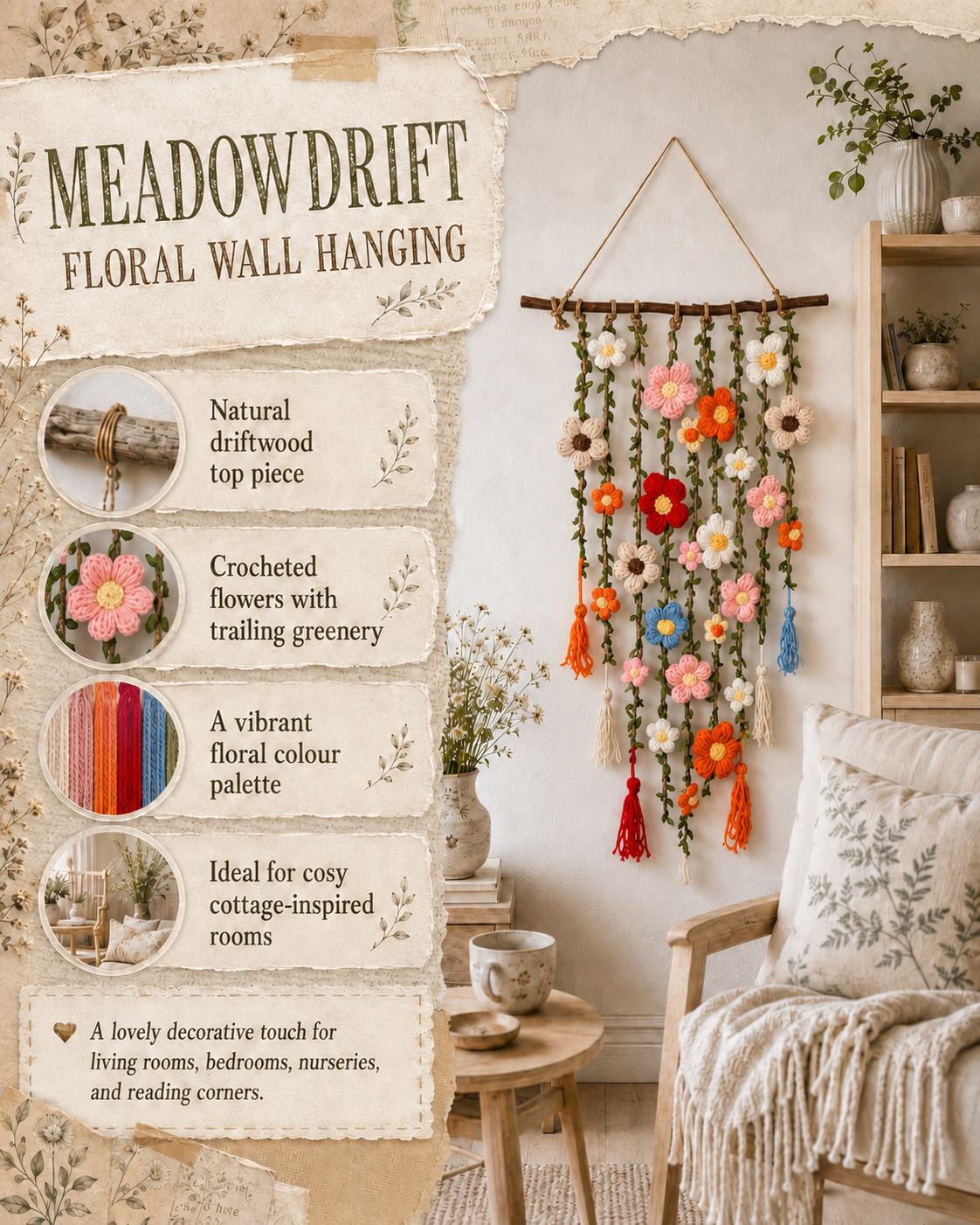 Meadowdrift kukkaseinäkoriste
