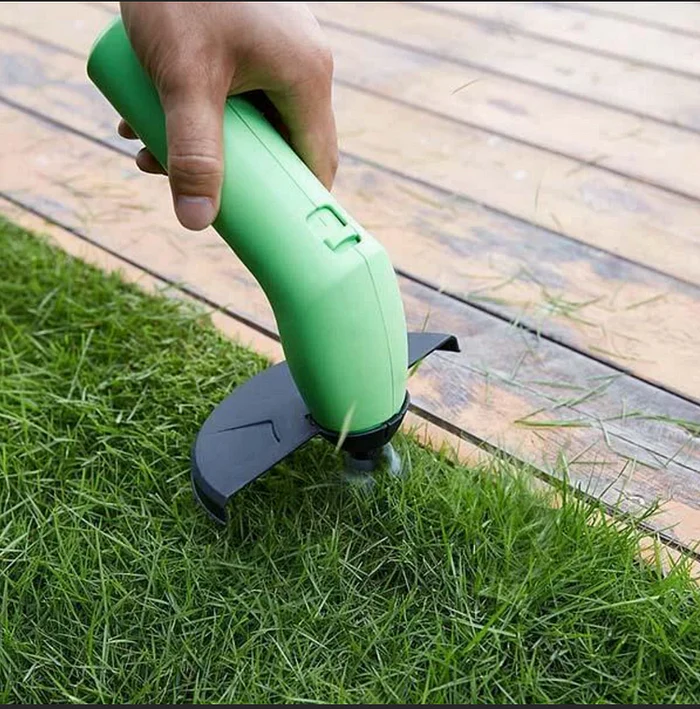 GardenTrim™ Johdoton Mini Ruohotrimmeri – Kevyt ja Tarkka Puutarhanhoitoon
