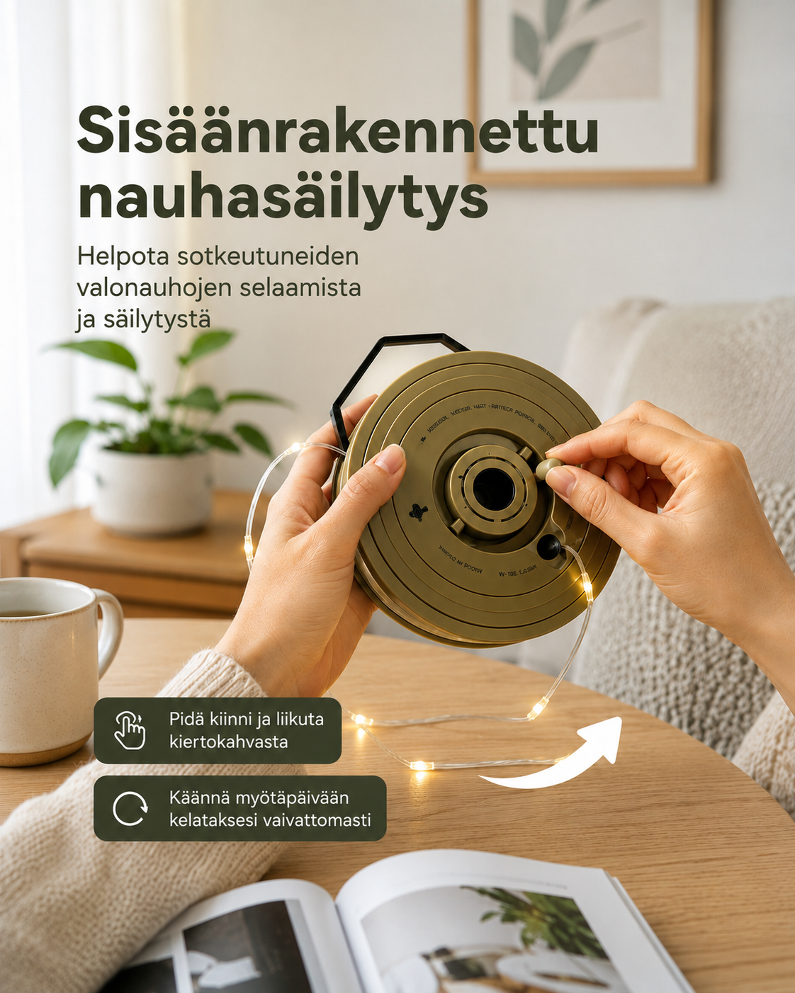 Glowdrift retki- ja tunnelmavalaisin