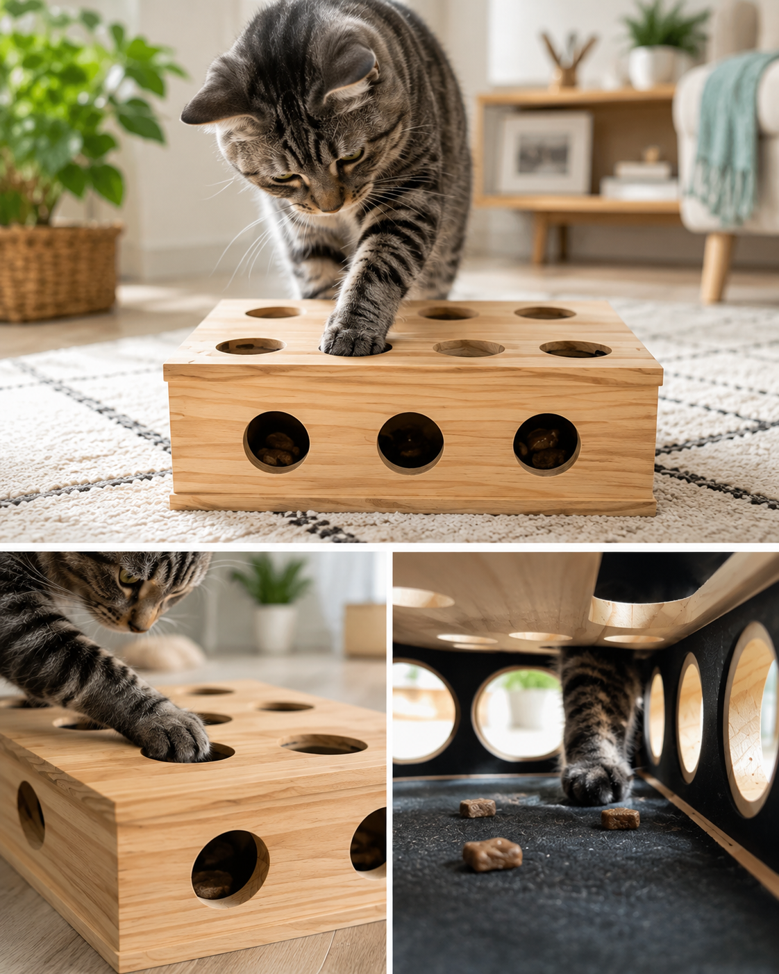 Purrfect Paws Luonnollinen Kynsilaatikko