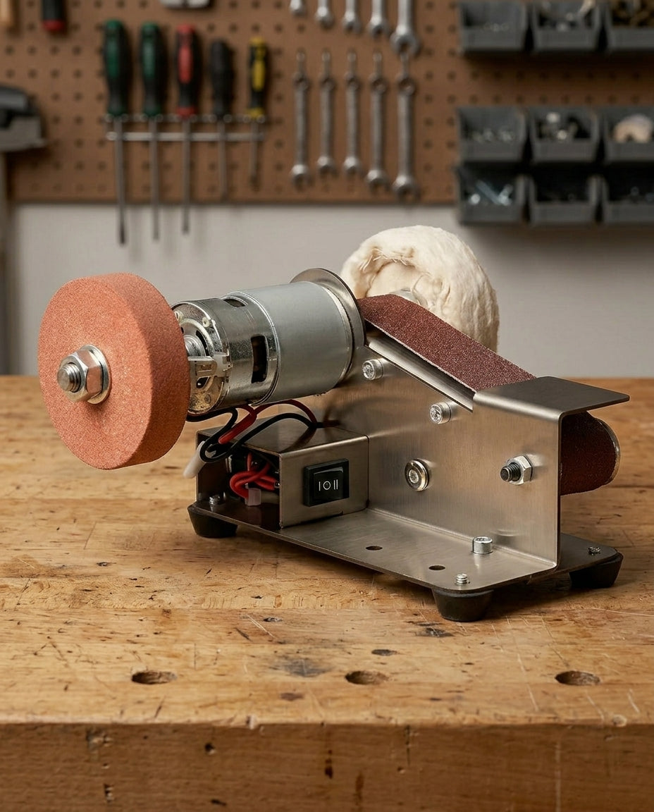 Precision Bench Trio — 3-in-1 teroitus- ja hiomalaite