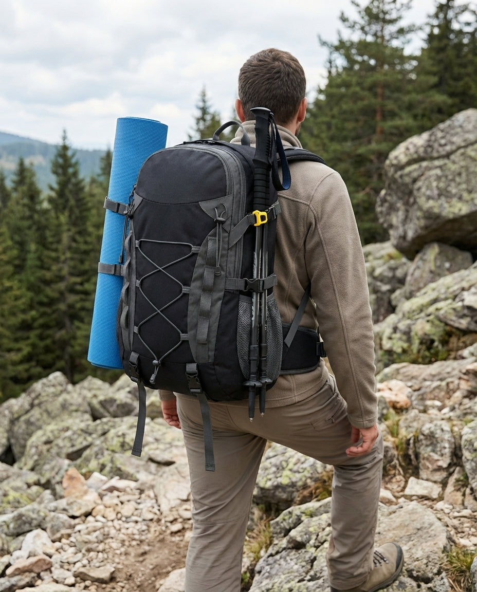 Vaellusreppu 40L Vedenpitävä Kevyt – Summit Roam