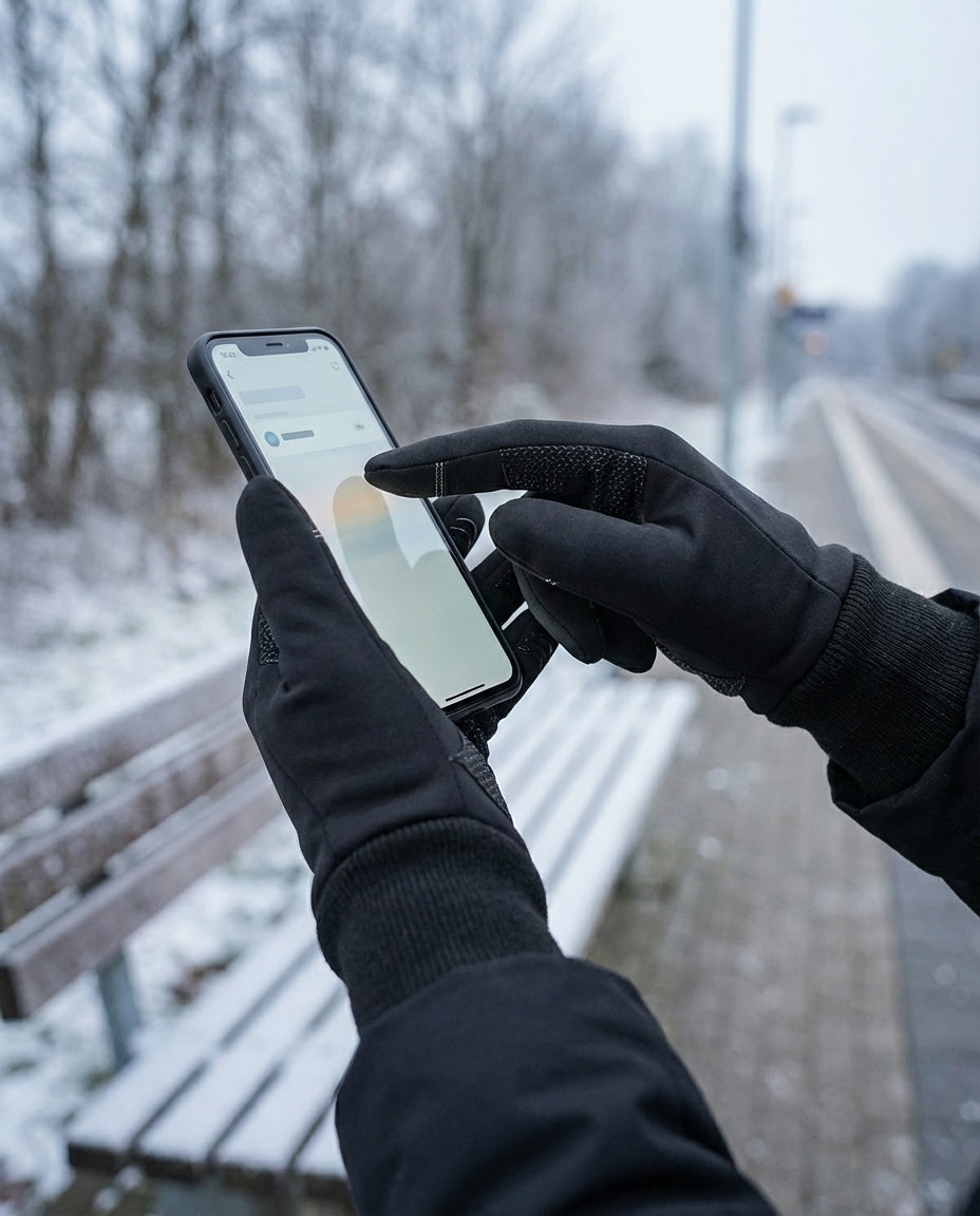 Kosketusnäyttöhanskat – Tuulen- ja Vedenpitävät