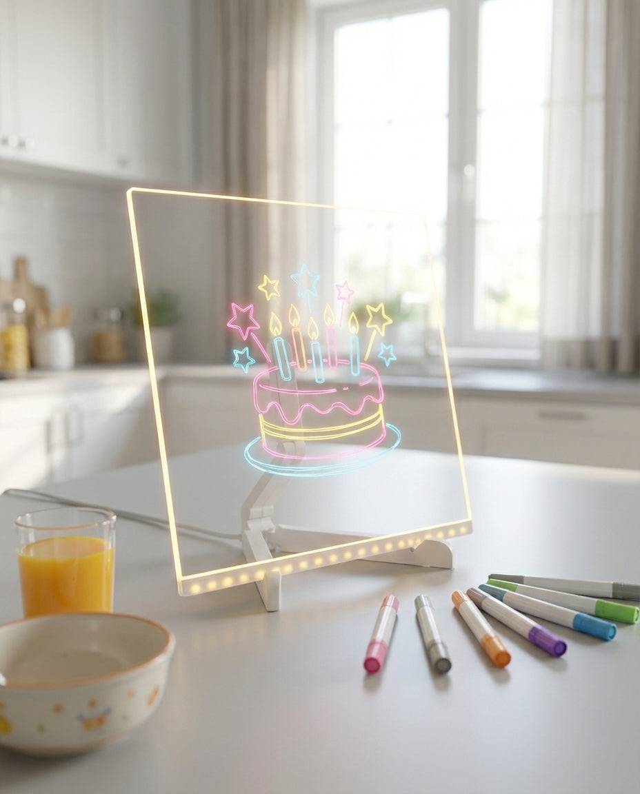 LED-piirustuslauta lapsille | GlowSketch valopinta