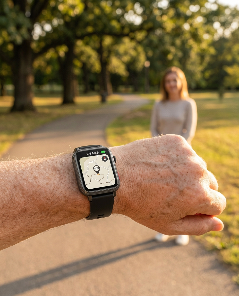 4G Älykello GPS SOS Verensokeri Terveys | ConnectCare Pro