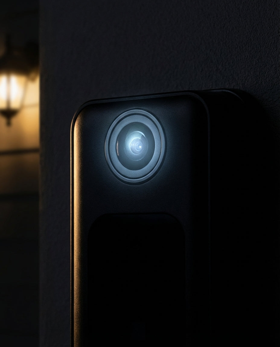 Langaton videovisitiTrack 8MP – laajakulma HD-turvakamera