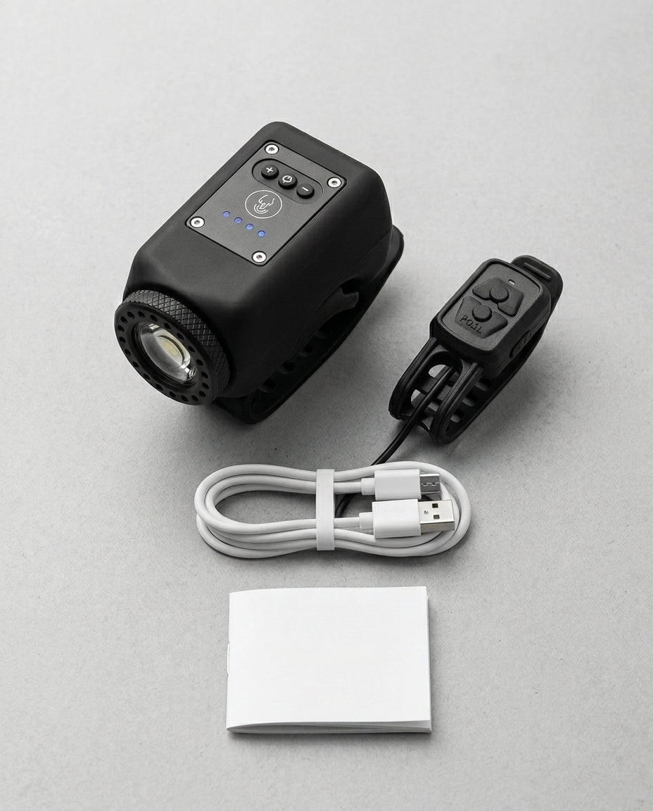 StreetGuard Cycle Beacon | 110 dB:n äänitorvi ja COB-etuvalo yhdessä