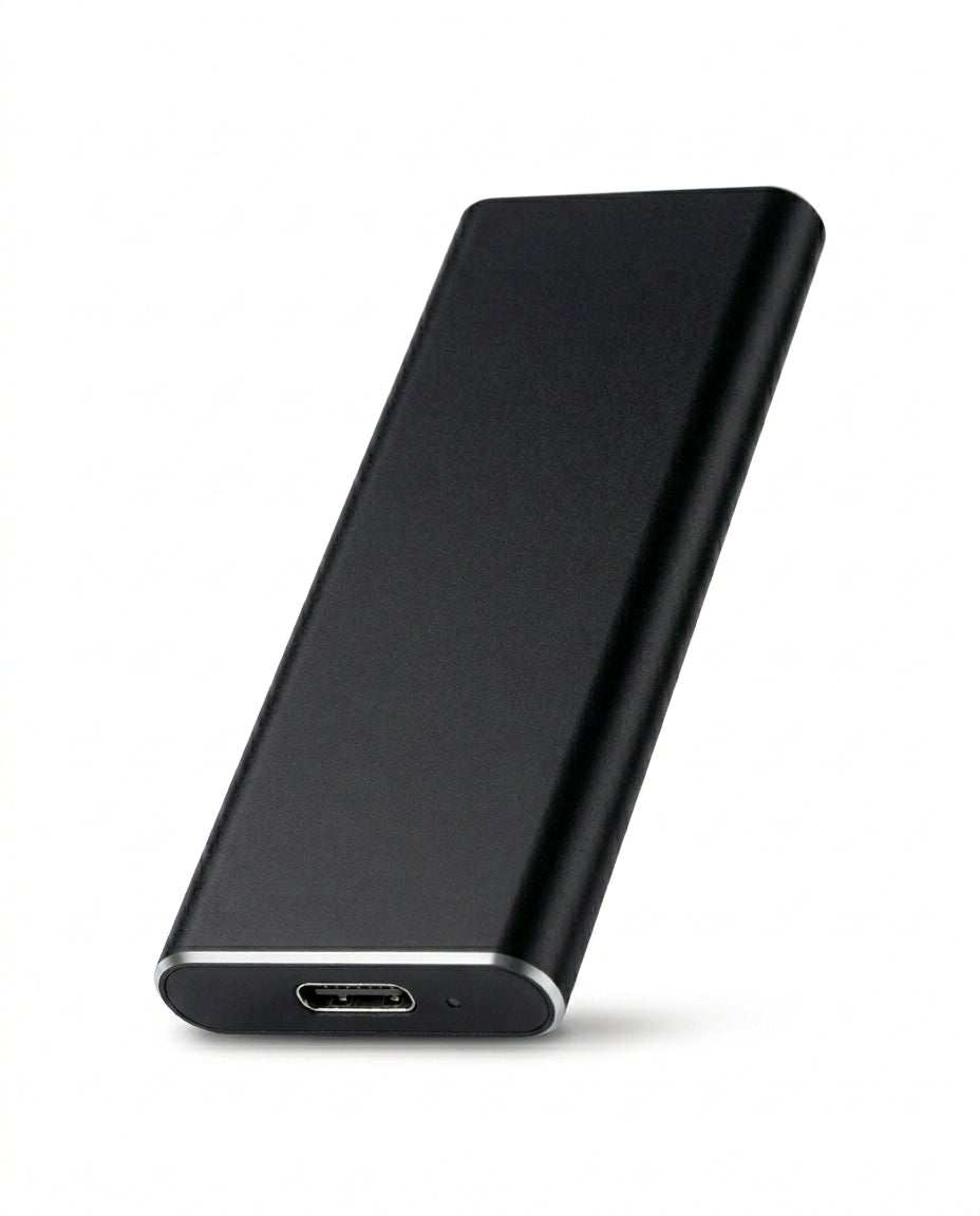 4TB Kannettava SSD | SlimVault USB-C Ulkoinen Kovalevy