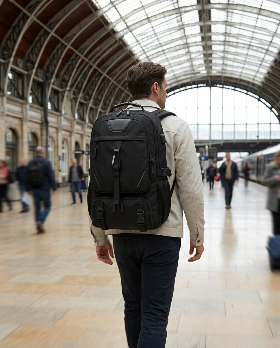 Laajennettava matkareput 60L – Venture Alto Backpack