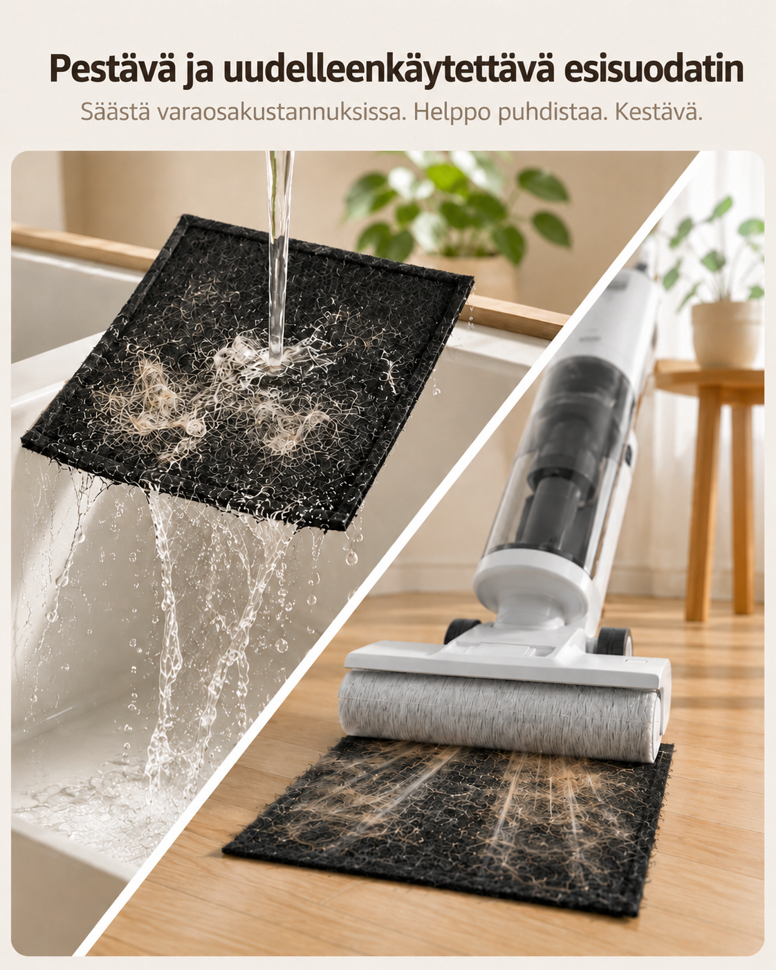 PureNest Kompakti ilmanpuhdistin lemmikeille