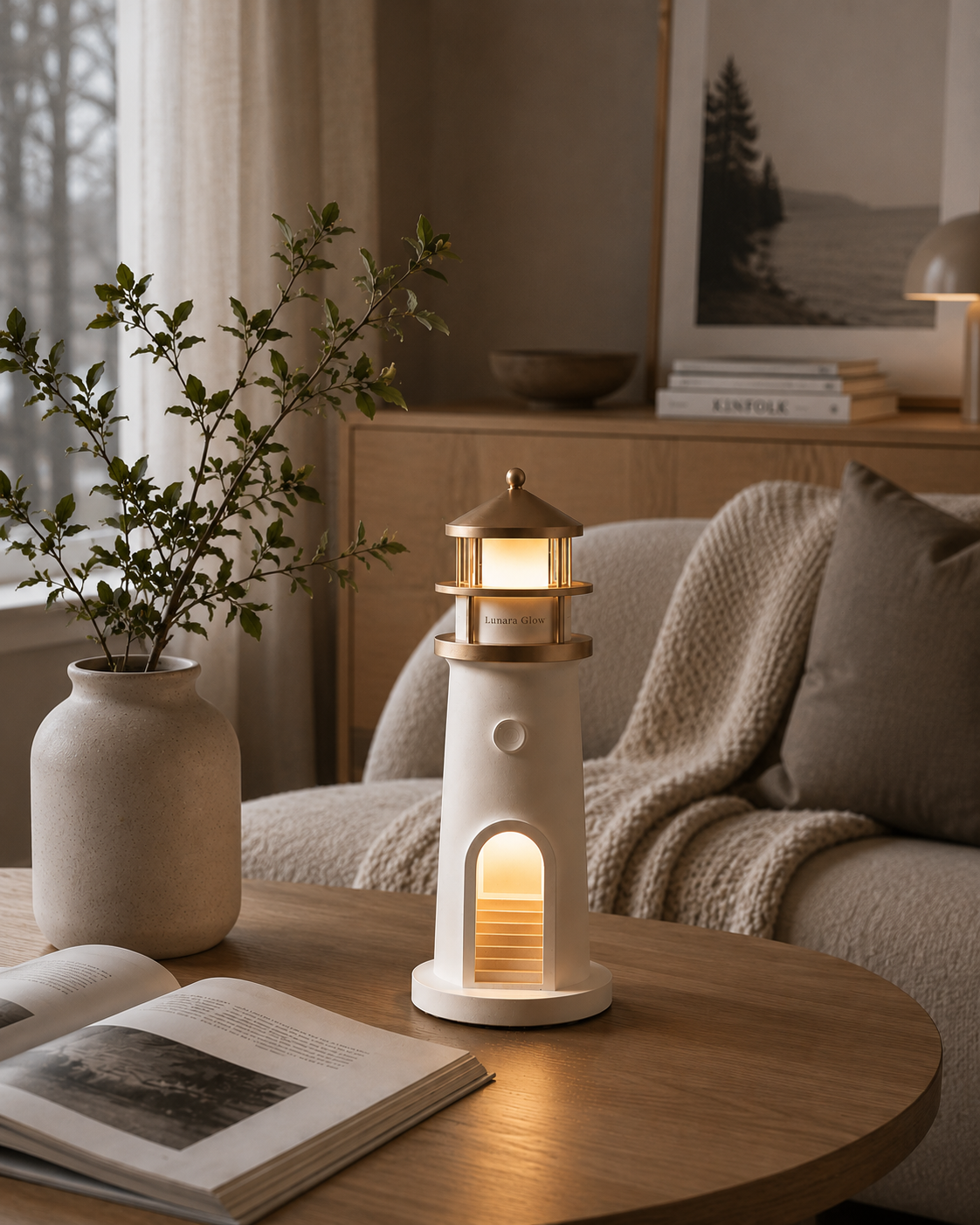 Lunara Glow | Täydenkuun tunnelmaprojektori
