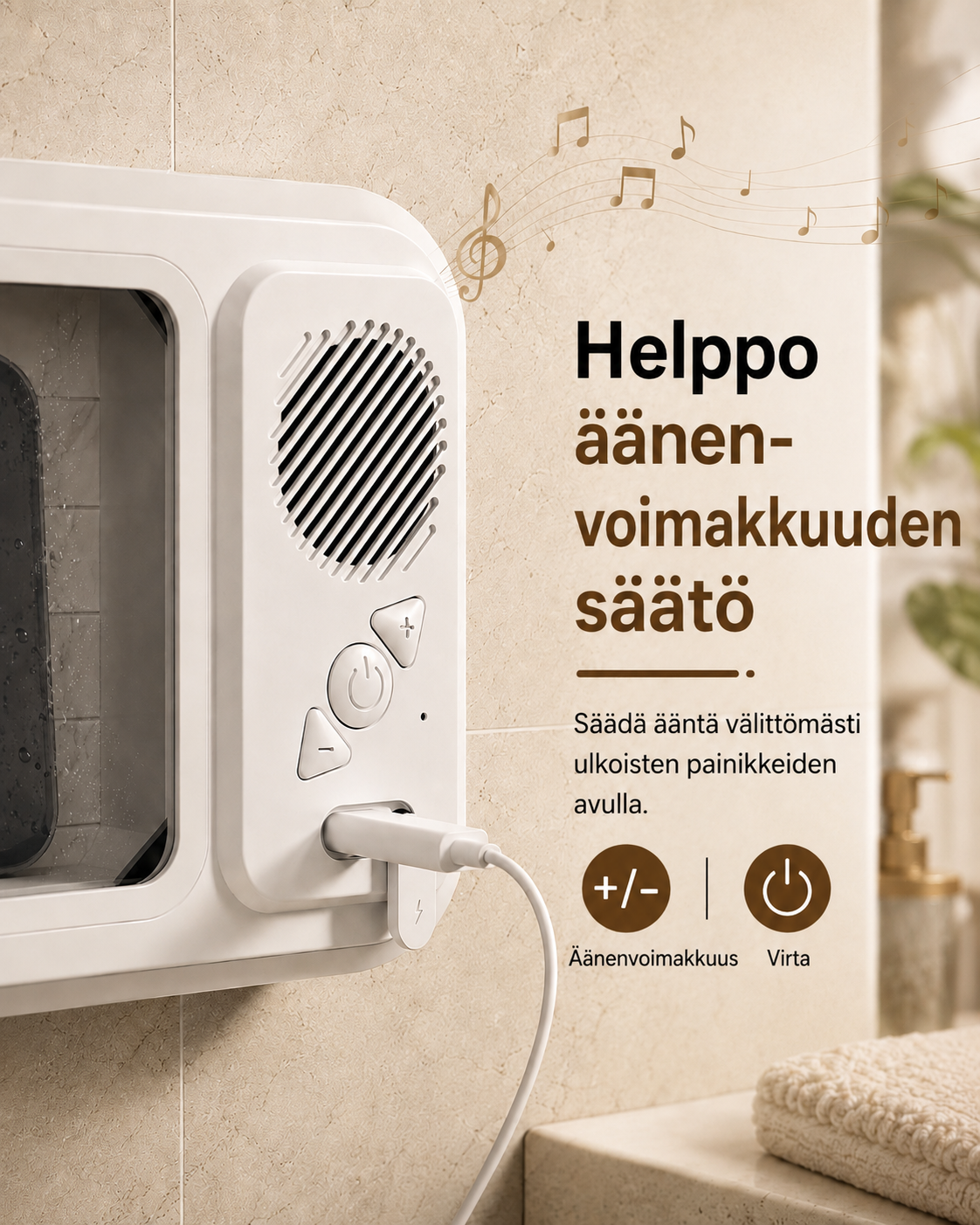 HydroCast Suihkupuhelinteline