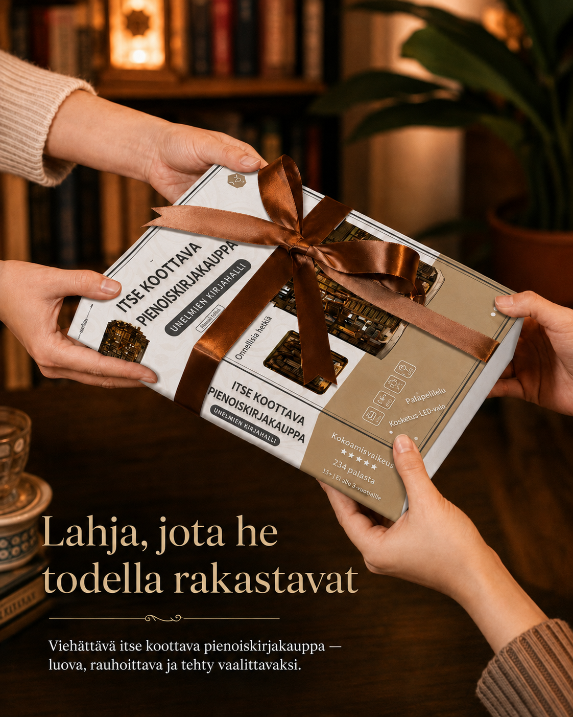 TinyWorlds | DIY Book Nook -kokoelma