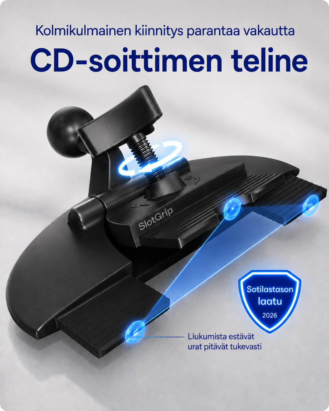 SlotGrip CD-korttipaikkateline