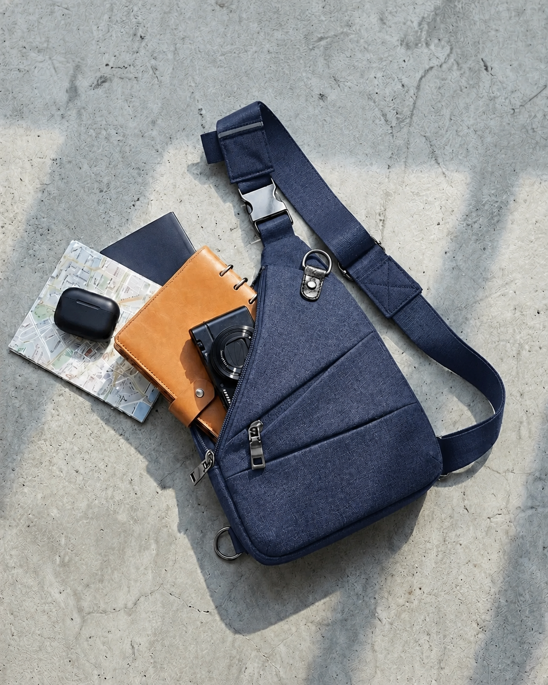 Yhden hihnan varkaudenesto-laukku | SlimShield