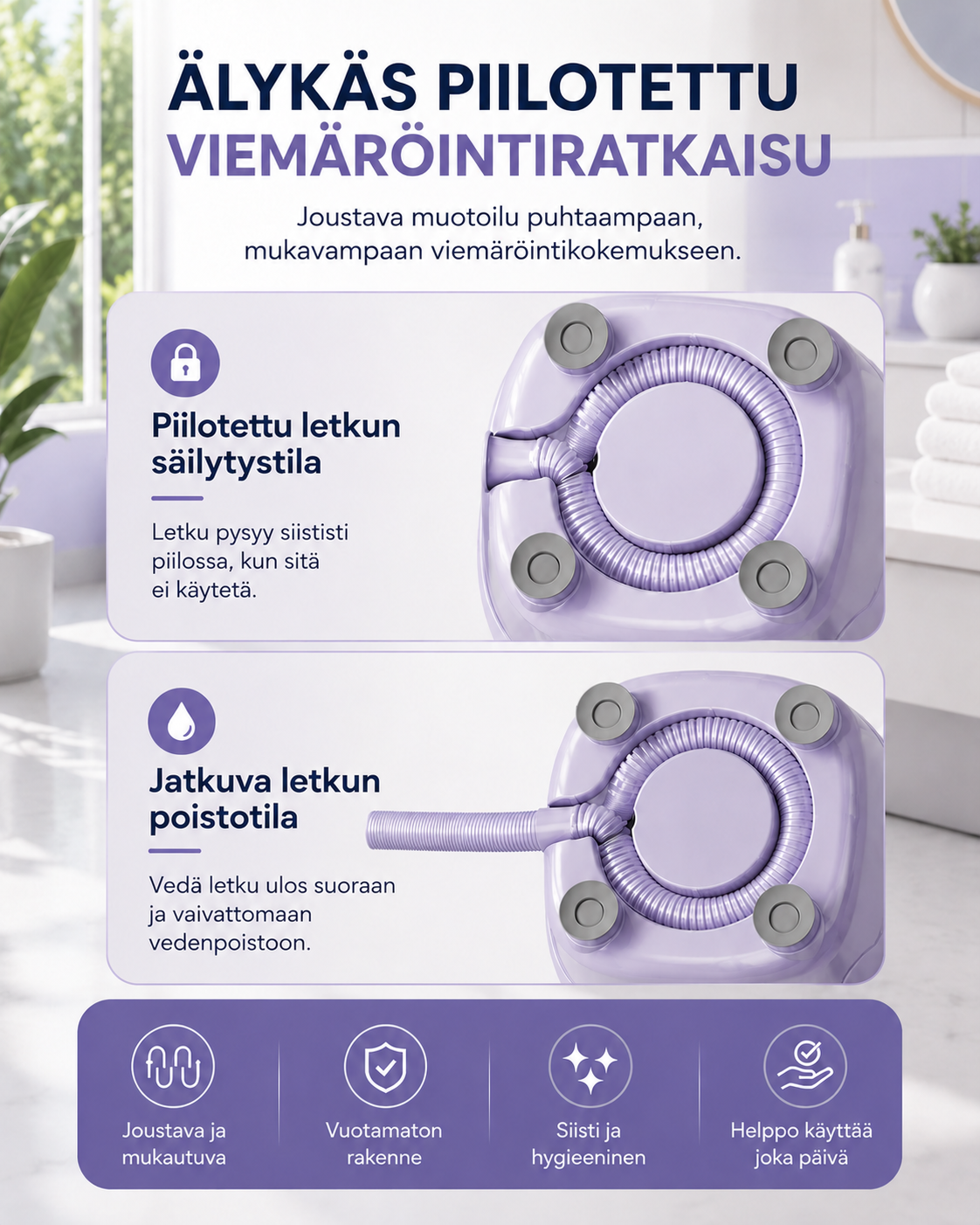 Rinseo Mini -kannettava pesukone